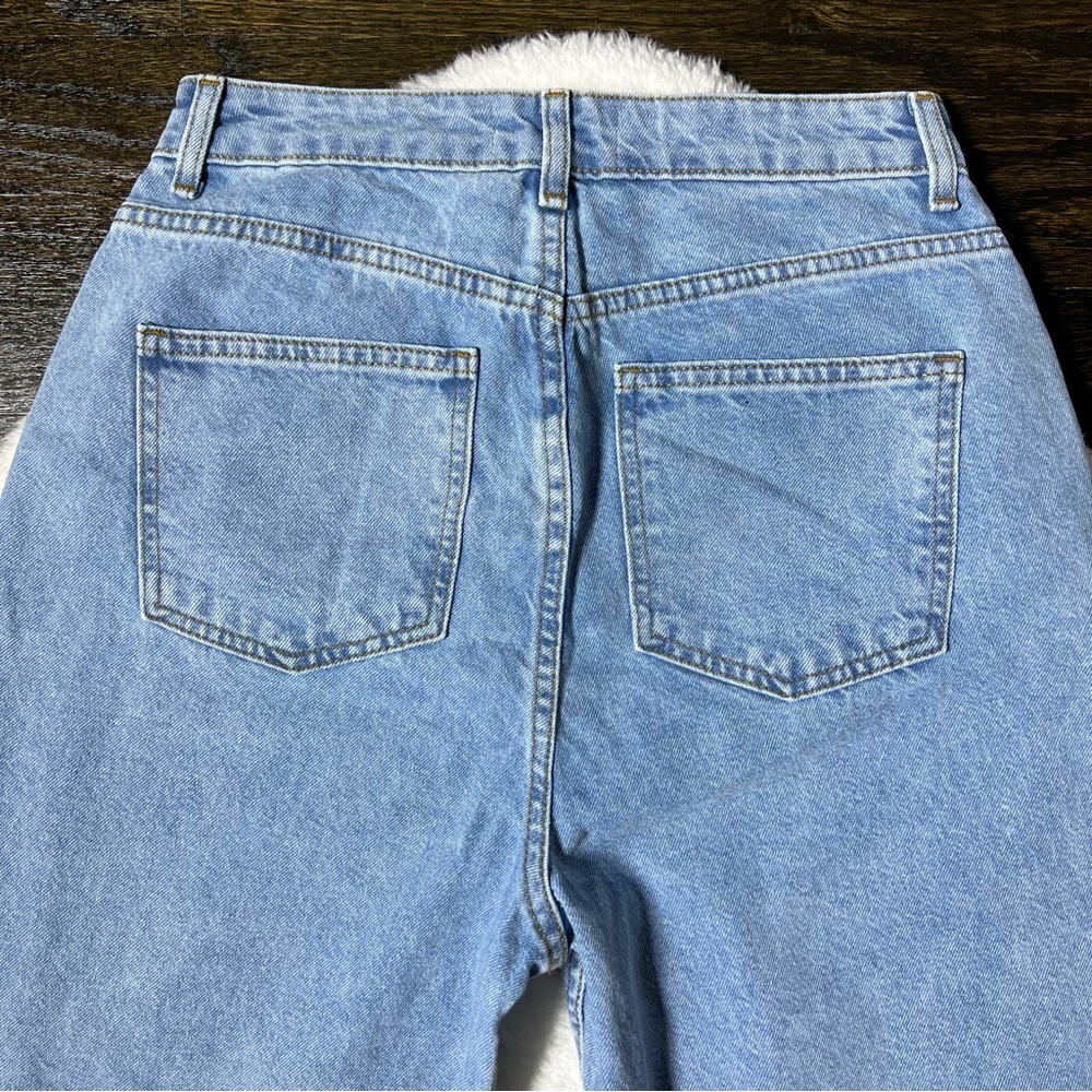 ASOS High Rise Blue Jeans - Picture 8 of 11